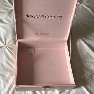 Pink Makeup Organizer Box